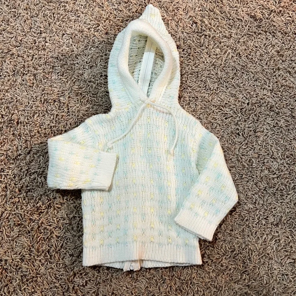 Baby Bundle 5pc Clothing Set 0-12M Pastel‎ Sweaters Romper Sleep Sack